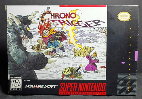 Chrono Trigger SNES CIB with Registration Card