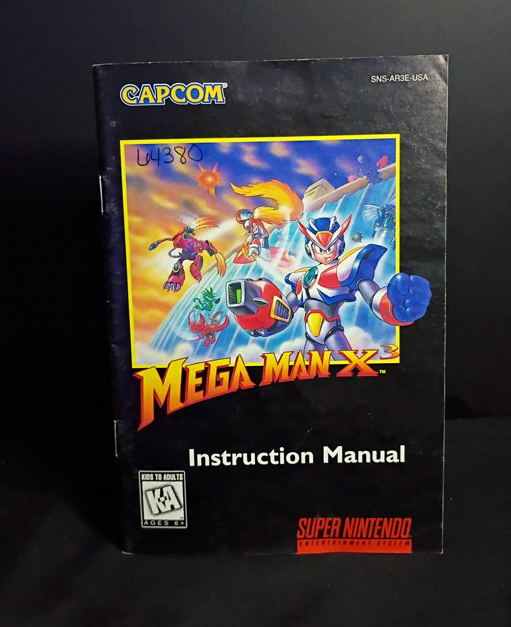 Mega Man X3 CIB with Reg Card - Very Rare