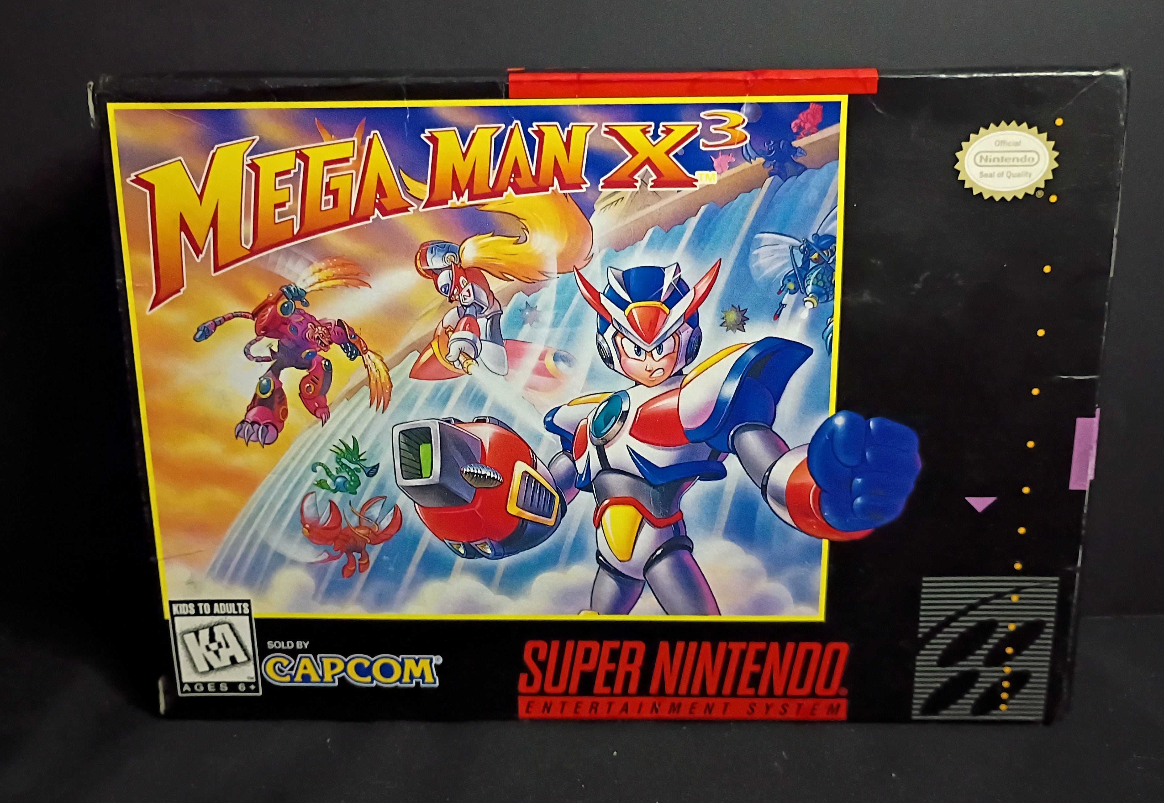 Mega Man X3 CIB with Reg Card - Very Rare